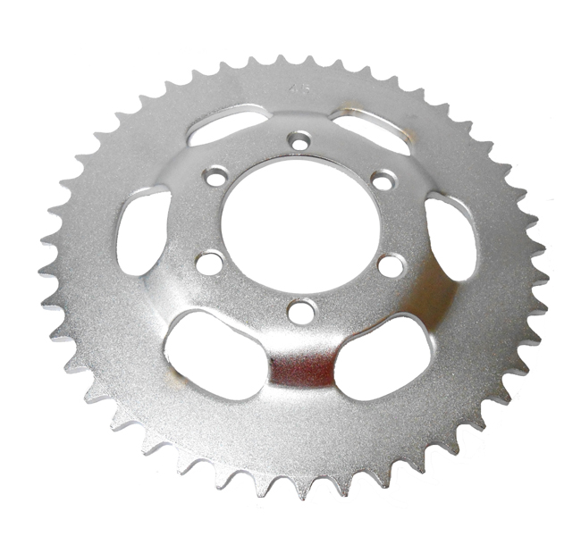 Achterkettingwiel 45 tanden 3/16 voor Zundapp KS 517 529 530