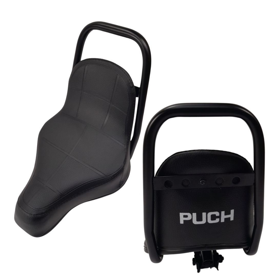 PUCH MAXI Zadel Chopper zwart