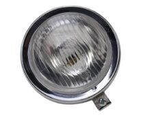 Universeel / Puch Maxi Koplamp Rond Chroom 130mm (zonder Lampje 1738) Bax15d  Guia