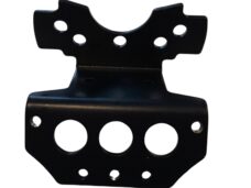 Placa base de cabina de metal negro para cuadro de instrumentos Kreidler Florett 27.78.49