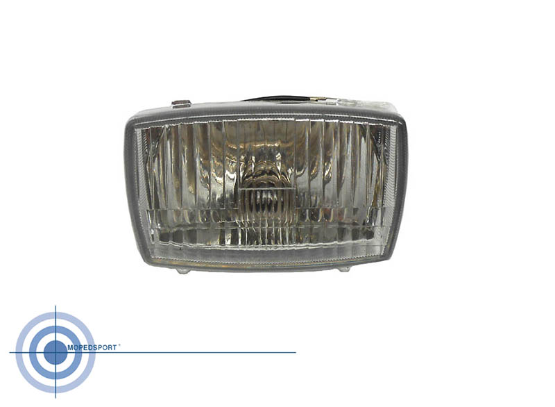 Complete koplamp-unit voor Velosolex 3800 en 4800 met elektrische delen