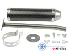 Silenziatore posteriore Derbi Universal Athena Minarelli in carbonio anteriore Athena 6971 ** Nuovo* Outlet ** Ultimo ***&nbsp;