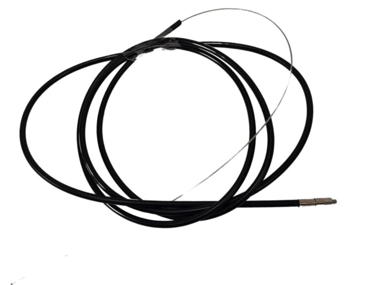 Elvedes universele gaskabel 180cm buitenkabel 225cm binnenkabel zwart