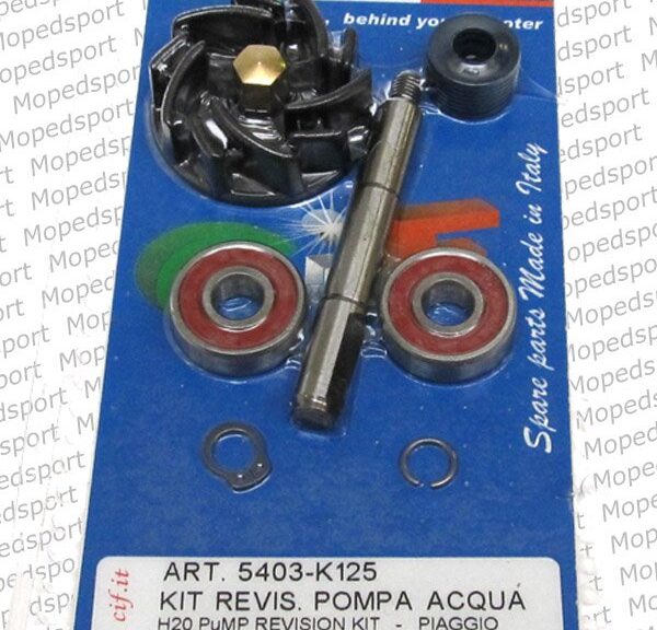Piaggio/gilera 125/150/180 Cc Waterpomp Revisieset Hexagon 125/150 Hexagon/lx/lt 125-180 Runner/fx/fxr 125-180 8x16x10/11 +8x22x7