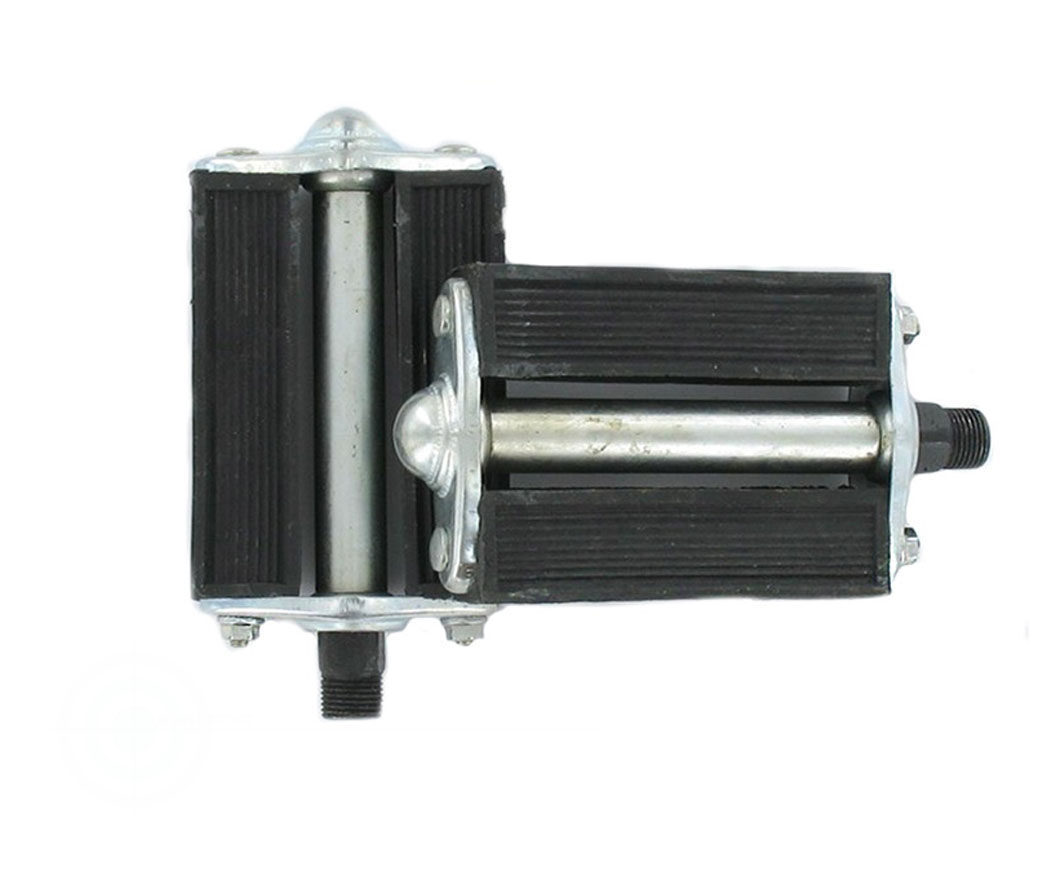Universeel Pedaalset 9/16 Zwart Pedaal - Niet Origineel - Past Op O.a. Solex Puch Maxi Peugeot Tomos