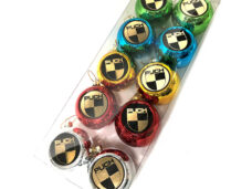 Puch Maxi Ms Monza Universeel Kerstballen Met Logo - Diverse Kleuren Set 10x In Verpakking Onbreekbaar Plastic * Op=op * Laatste Sets 