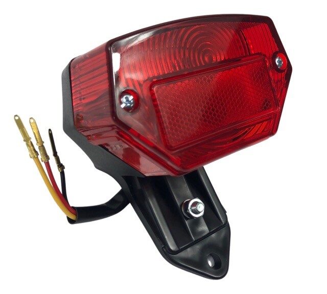 UNIVERSEEL BROMFIETS KREIDLER PUCH MONZA Achterlicht met steun Model ULO 87.71.82 met remlicht BA15 