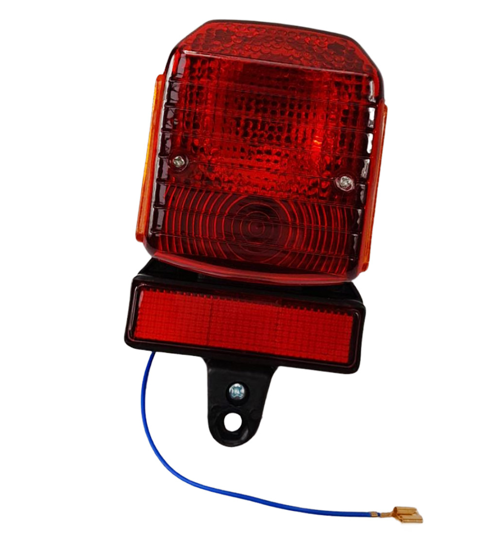 Tomos A35/puch Pearly Achterlicht Met Steun Oud Model Met Remlicht / Reflector