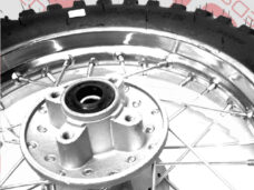 Universeel Achterwiel 12" Voor Schijf Dirtbike