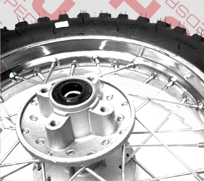 Universeel Achterwiel 12" Voor Schijf Dirtbike