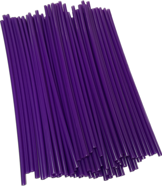 Universeel Spaken Covers Set Paars 24cm ( Op Maat Knippen ) 72 Stuks