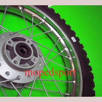 UNIVERSEEL Achterwiel 12" voor trommelrem DIRTBIKE