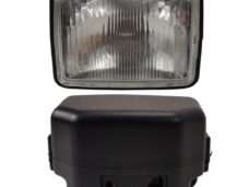 Tomos Koplamp A35 Vierkant Zwart Origineel Model / Camino Bloklicht