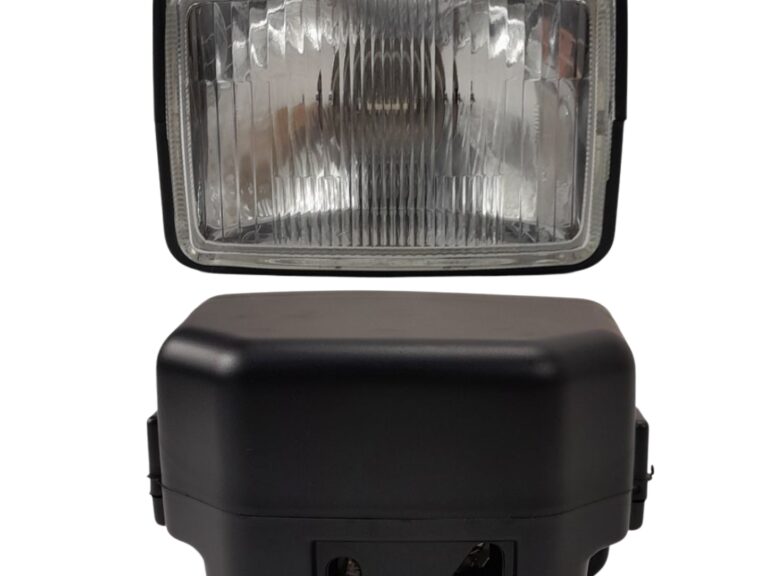Tomos Koplamp A35 Vierkant Zwart Origineel Model / Camino Bloklicht