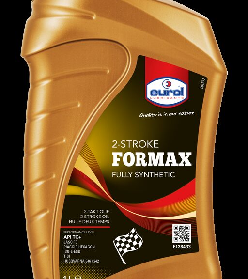 Kreidler/bromfiets/universeel Super 2t Formax Eurol Is Een Volsynthetische 2-takt/2t Motorolie Voor Hoge Belasting Motoren Voor De Smering Van Lucht- En Watergekoelde Motoren. 1l./1 Liter Sytnthetische Olie