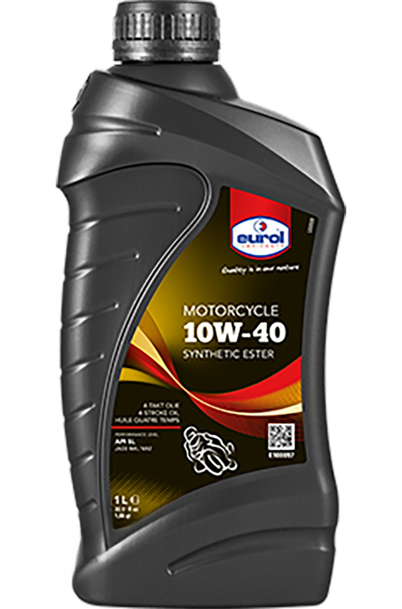 Universeel olie halfsynthetisch 10W40 1l Eurol voor 4T 4 takt universeel smeermiddel voor viertaktmotoren.