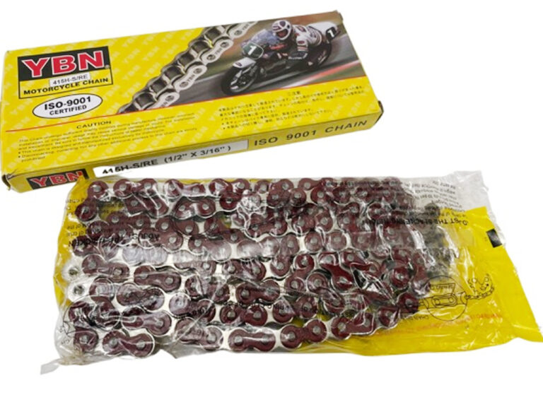 Puch Maxi / Kreidler / Bromfiets Ketting Rood 1/2x3/16 .122 Schakels 415h Tomos