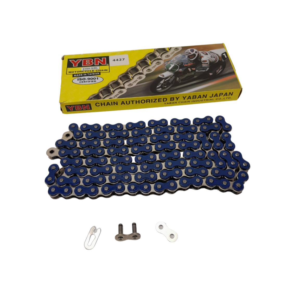 Puch Maxi/kreidler/bromfiets Ketting Blauw 1/2x3/16.122 Schakels 415h Tomos