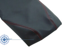 Sportline buddydek zwart met rood stiksel voor SYM Fiddle II vanaf 2010