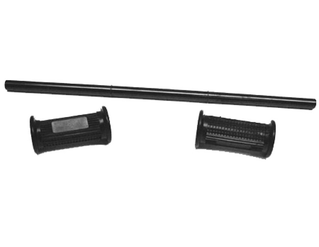 Puch Maxi Trapas/voetrust Cpl Met Rubbers 16x460mm Onderbouw Met Voetsteun /steppenbalk