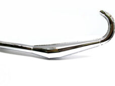 Bromfiets Ks 517 529 530 Uitlaat Race M90 Chroom Diameter Uitlaat: 60mm Eind Uitlaat - Spruitstukaansluiting: 36mm