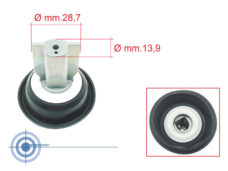 Piaggio Fly 125/150 Vespa Lx Aprilia Membraan/gasschuif Carburateur Cm140302 125 /200 250cc S 4t 125/150cc Liberty 4t Aprilia Mojito 125