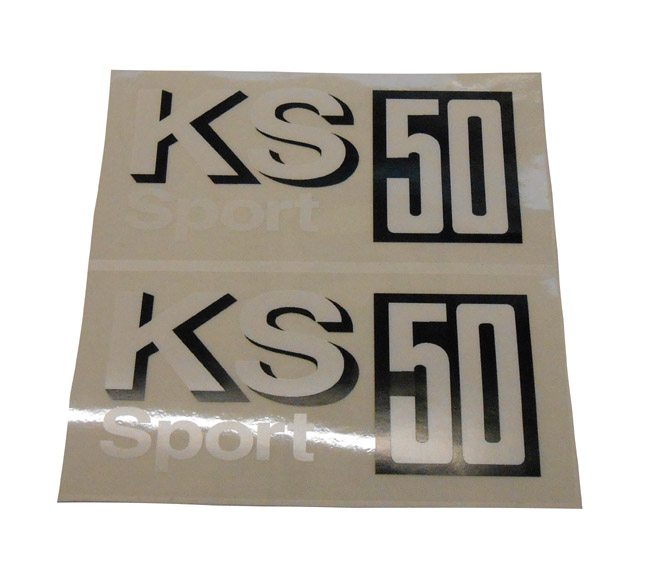 Vervangende zijkap-sticker Zundapp 529 Super Kort repro 529-10.187