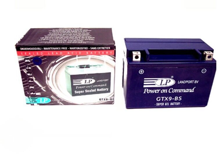 Universeel/motor Accu Gel Gtx9-bs2 Volt 8 Ah L X B X H = 152 X 88 X 106 + Pool = Links