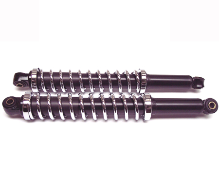 Kreidler Schokbrekerset / Schokbreker Per Set 360mm Als Origineel Zwart/chroom Achterveer Set