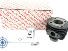 Puch Ms/mv/ds Cilinder + Zuiger 38mm Ms/mv/ds 12mm Pen Zonder Pakking Mopedsport