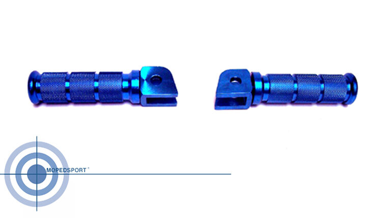 Universeel/scooter Duosteun Set, Blauw, Tnt Tuning
