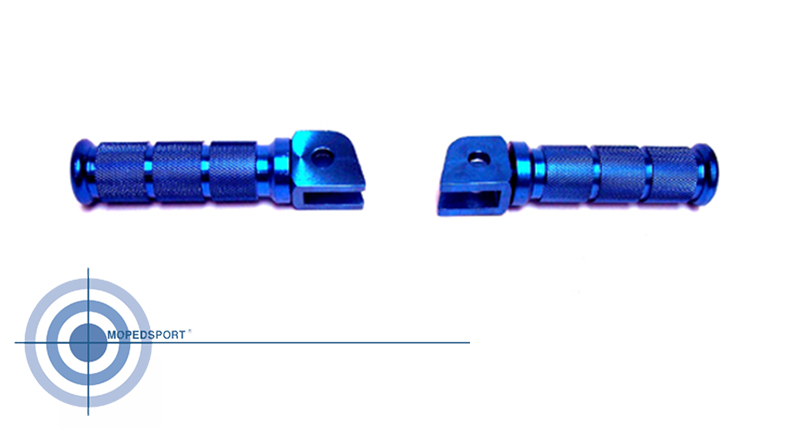 UNIVERSEEL/SCOOTER Duosteun set, Blauw, TNT Tuning