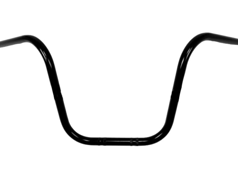 UNIVERSEEL PUCH TOMOS MOPED Stuur Apehanger 22mm laag model zwart Chopper 30cm hoog met een diameter van 7/8 inch (22mm)