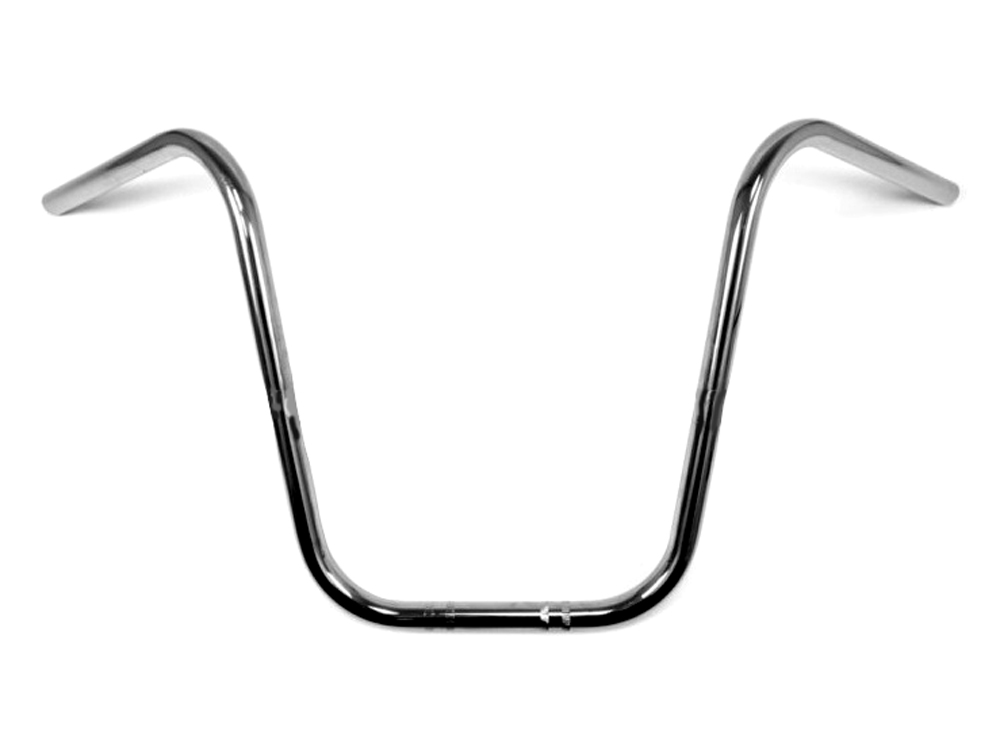 UNIVERSEEL PUCH TOMOS BROMFIETS Stuur Apehanger 22MM medium model chroom Chopper 38cm hoog met een diameter van 7/8 inch (22mm)