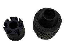 Mopo 530 Pistokepainike 530-17.126 - Liitännät: 4 mm keskellä, 6 kertaa 4x1mm - Ulkohalkaisija: 18,5 mm - 21 mm - Bajonettiliitännän halkaisija: 3 mm