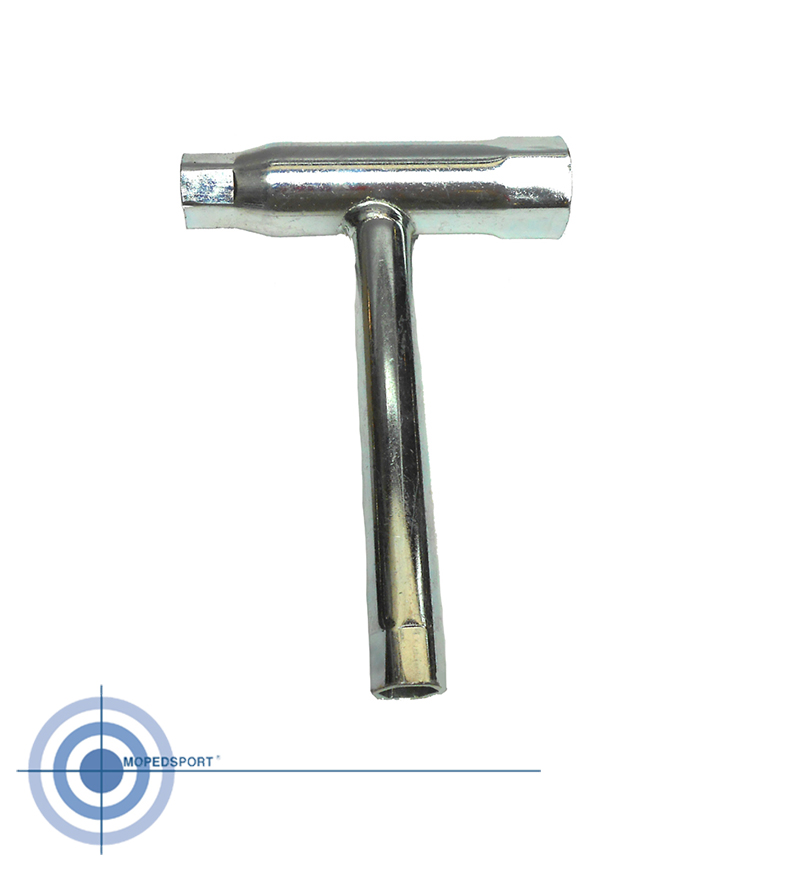 Buzzetti bougiesleutel 11x13x21mm gehoekt model voor Vespa PX