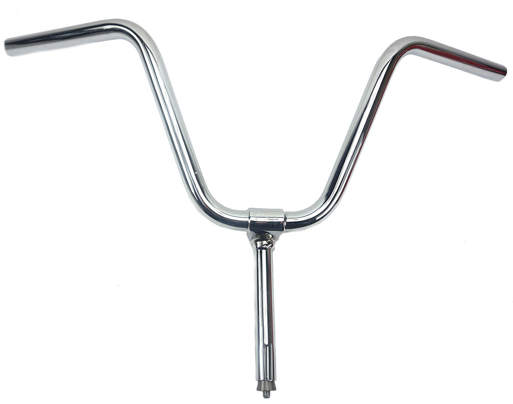 Cuppini verchroomd stuur 21mm voor Piaggio Ciao en Garelli bromfiets