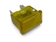 Gele controlelamp 6V cockpit Puch Monza en Grand Prix