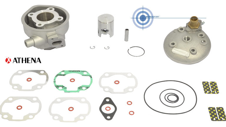Athena Minarelli Lc Cilinder+ Zuiger+ Kop 40mm 10mm Horizontaal Waterkoeling 50cc Aprilia Area Lc Gulliver Lc Sonic Lc Sr50lc Netscaper Lc Rally Lc Benelli Lc Beta Ark Lc Yamaha Aerox Mbk Booster Nitro Malagut F12lc F15lc Athena Nr 073700 Voor Het Juiste Model Zie Link Athena Spa