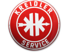 Kreidler Emaille Bord Kreidler Groot Schild 50 X 50cm