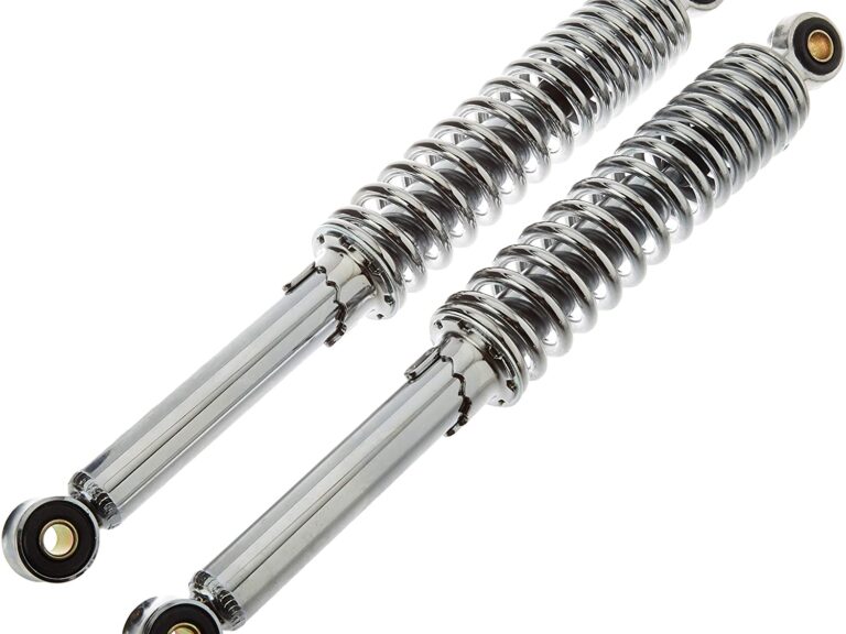 Verchroomde 340mm hydraulische schokbrekerset voor Puch Maxi