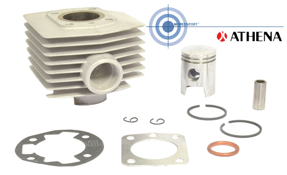 Athena cilinderkit 50cc 39mm voor MBK Mobylette 51V AV10 luchtgekoeld
