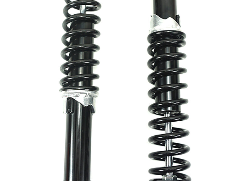 Tomos A3/a35 Vespa Gilera Citta Schokbreker Set 300mm Zwart - Zwart A3- A35