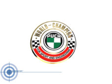 Puch Sticker World Champion 50mm 0007.603