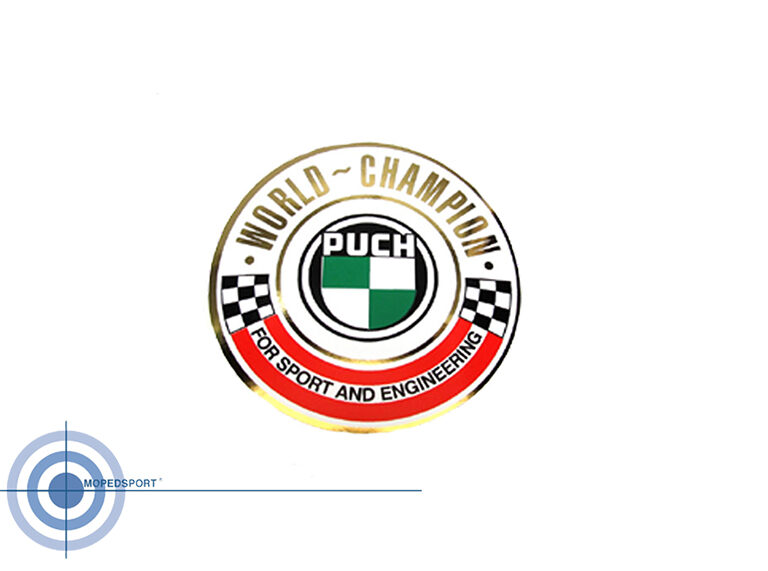 PUCH Sticker World Champion 50mm 0007.603