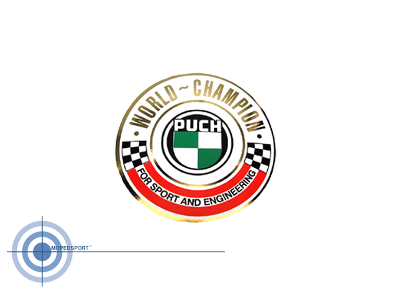 PUCH Sticker World Champion 50mm 0007.603