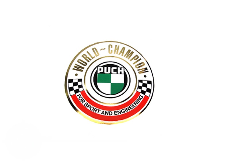 Puch sticker world Champion 50mm 0007.603