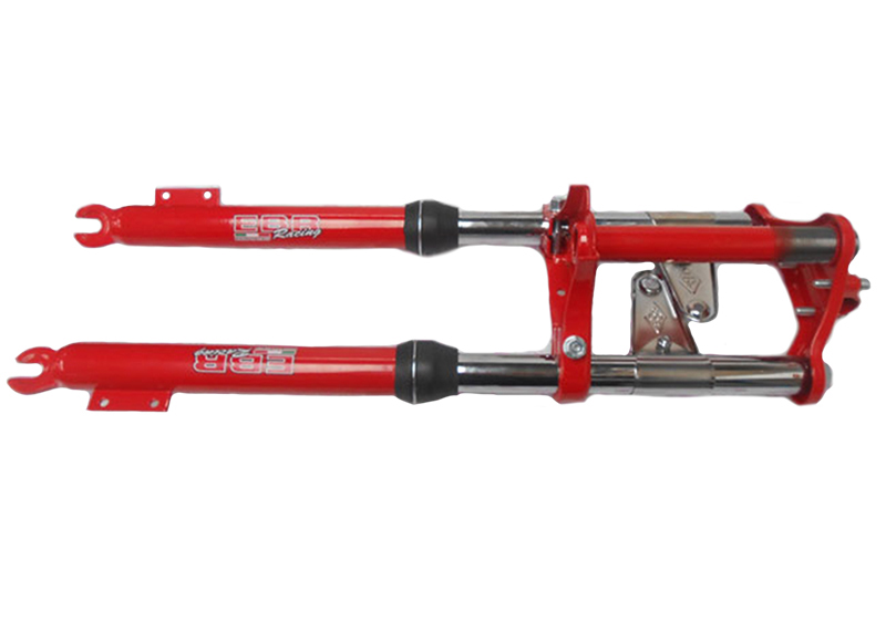 PUCH MAXI Voorvork rood kort breed E.B.R /EBR 560mm /56cm