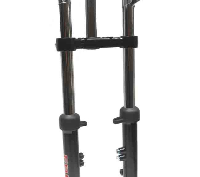 Puch Maxi Voorvork Lang Hydraulisch Aluminium / Zwart Voor Remschijf Ebr