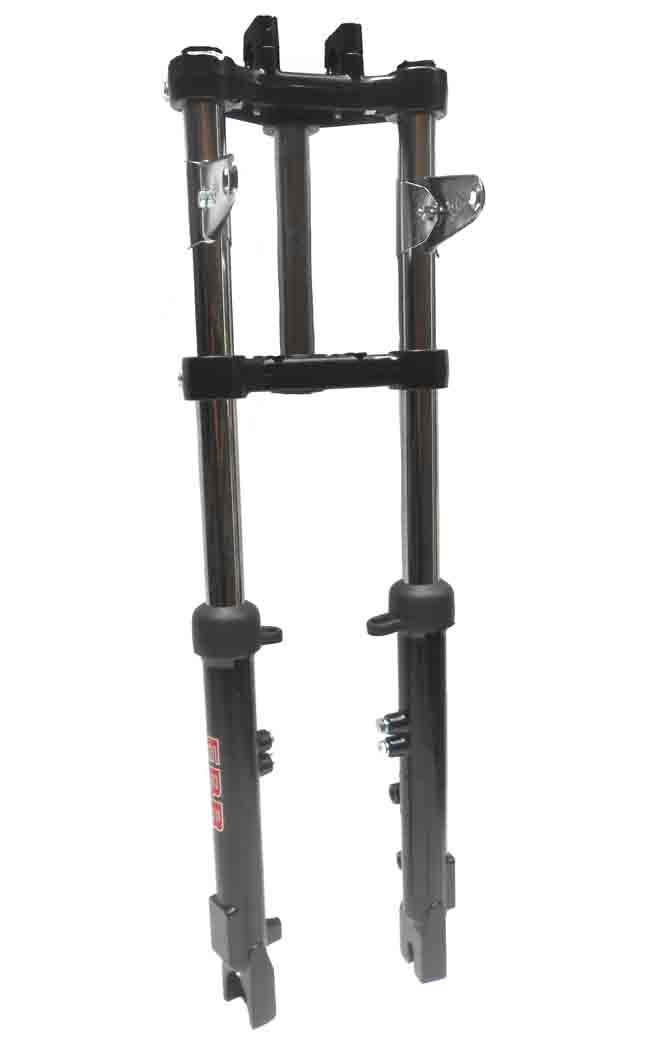Puch Maxi Voorvork Lang Hydraulisch Aluminium / Zwart Voor Remschijf Ebr
